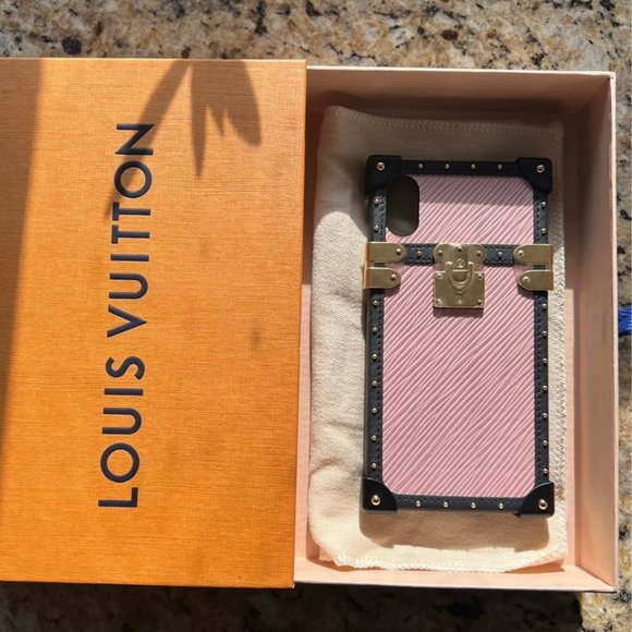 Louis Vuitton Trunk Iphone X/Xs Cellphone Case (pink)